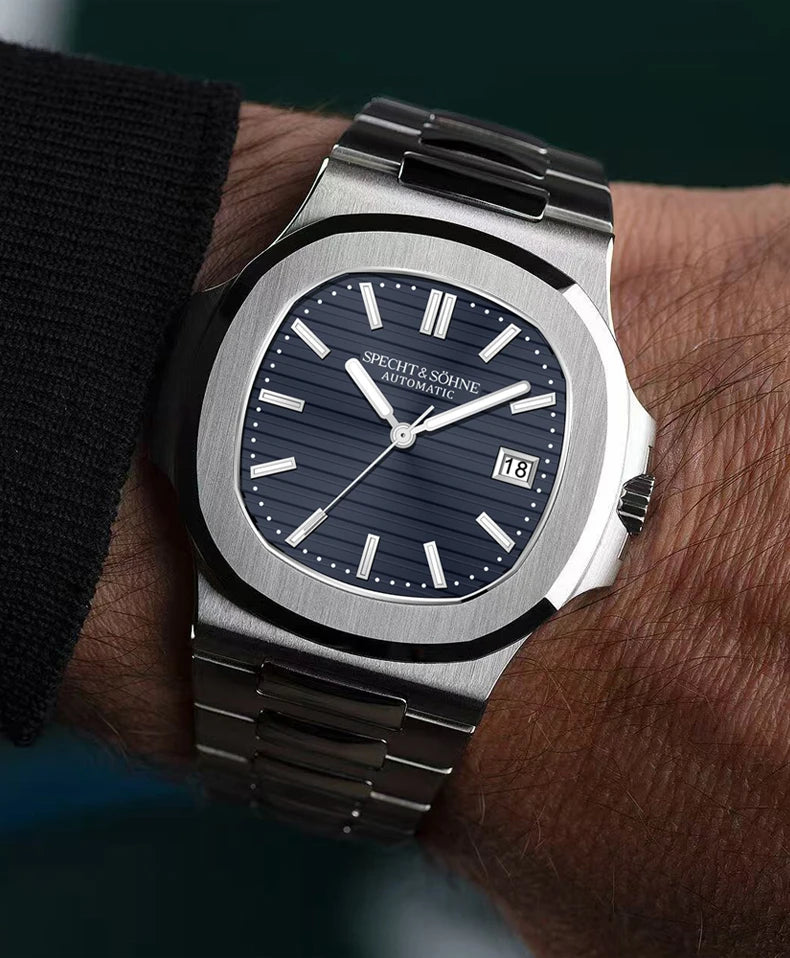New Arrivals Specht & Söhne Mens Watches Classic Watch Automatic Watch Rose Gold Stainless Steel Relogio Masculino Waterproof