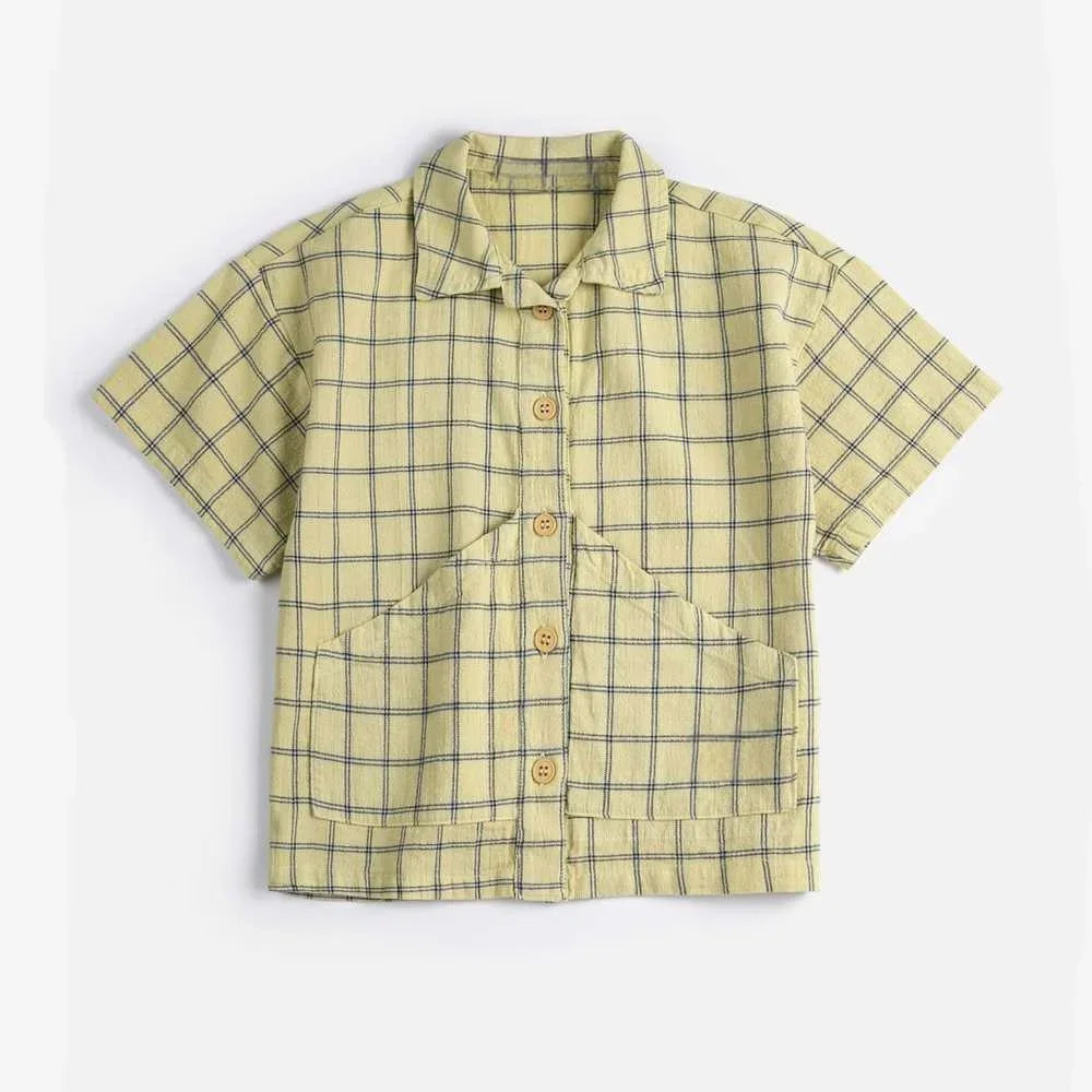 Children's Shirts & Shorts 2026 Summer New Arrivals Cartoon Fashion Boys' Short-Sleeve Cotton Printed Sweet Girls' T-Shirt Tops