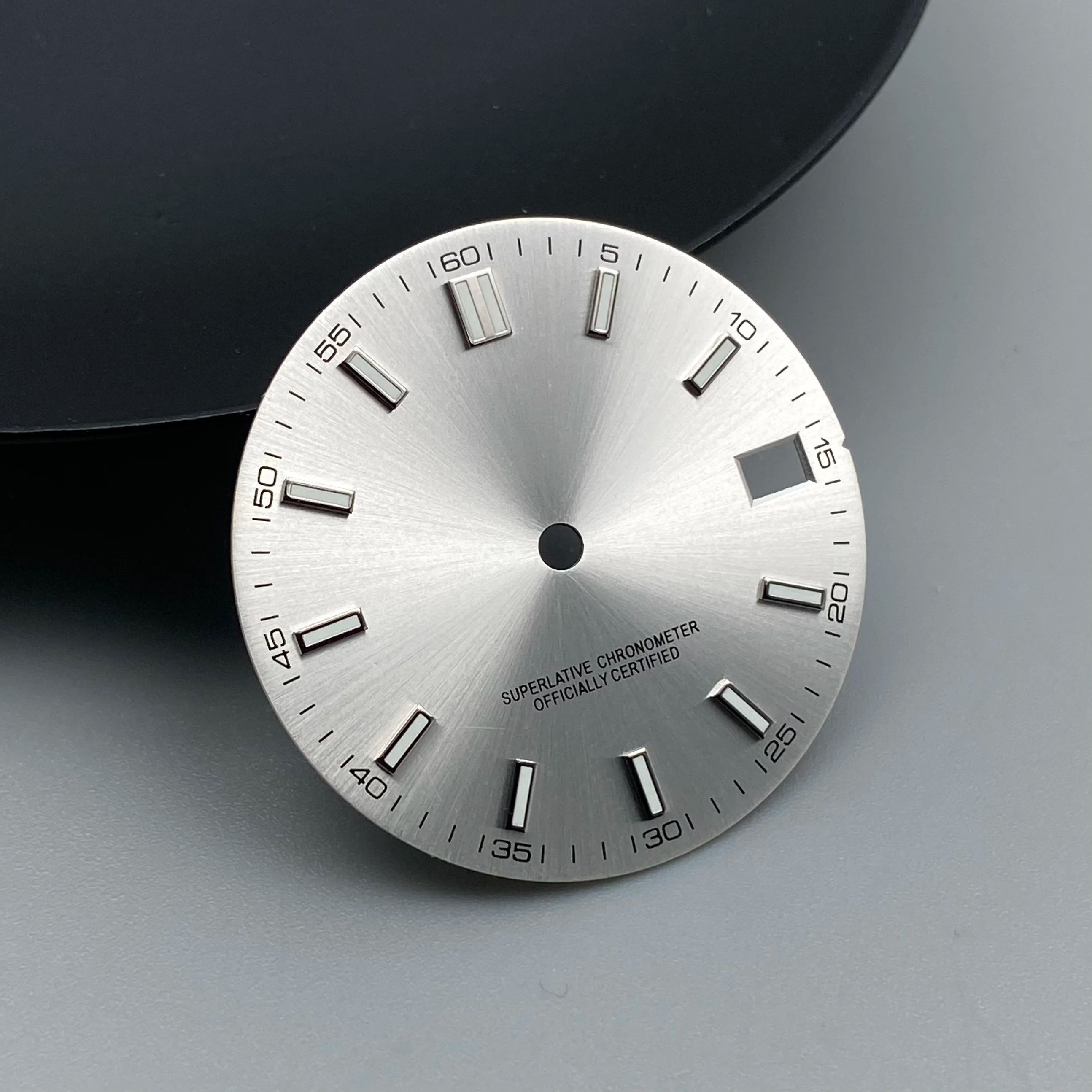 New arrivals 36mm watch case Engine Turned BEZEL for AK Parts Replacemet Fits 28.5mm Dial NH35/36 Movement Modification Parts