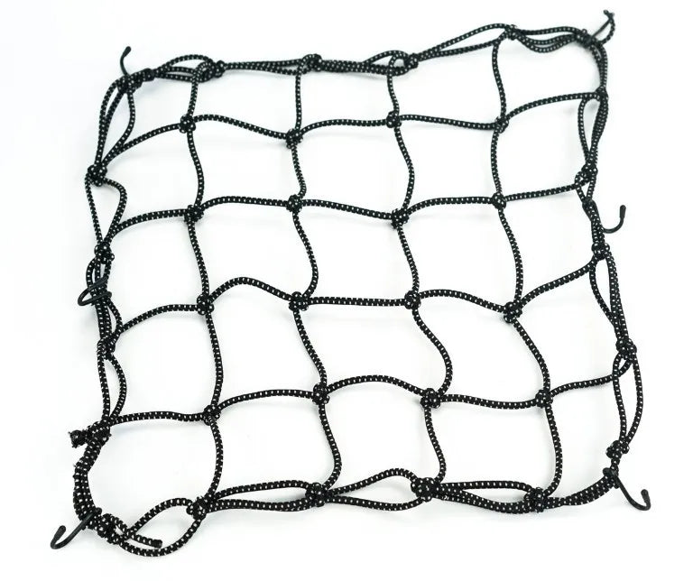 New Arrivals Elasticated Bungee Cargo Luggage Package Net with 6 Hooks for Rear Bicycle Bag Basket Bike Cycling Accessory