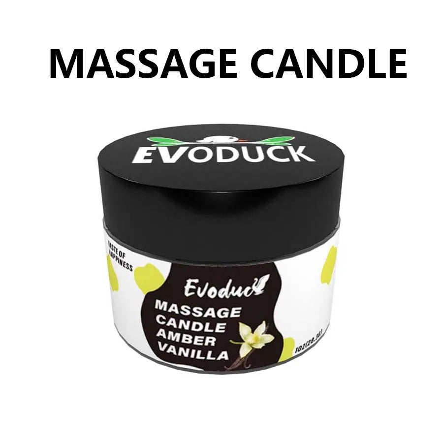 Massage Oil Candle Geranium Soy Wax Low Temp Melt Pour Body Moisturizing Skin Care Spa Bath Relaxing Couples Gift Women Birthday