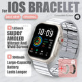 2025New For XIAOMI IOS Watch Ultra2 Smart Watches Women 1000mAh 1.85" AMOLED Full Touch Screen BT Call Ladies Fashion Smartwatch