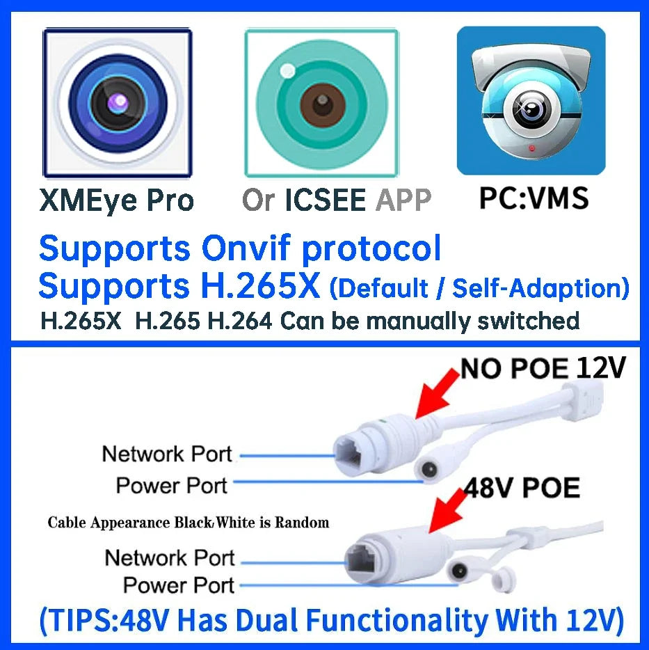 Outdoor IP POE Camera 5MP 4MP Mic Audio Infrared Full Color Dual Light RTSP Xmeye Panoramic Fisheye 1.7mm Waterproof Smart AI