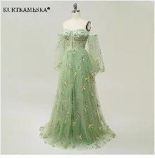 Luxury Elegant Tulle Strapless Long Evening Prom Dresses for Women Summer Elegant Formal Quinceanera Party Ball Gown Dress