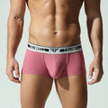TAUWELL Low-Waist Buttoned Boxer Shorts for Men with U Convex Pouch Sexy Male Panties New Arrivals Comfortable Underwear
