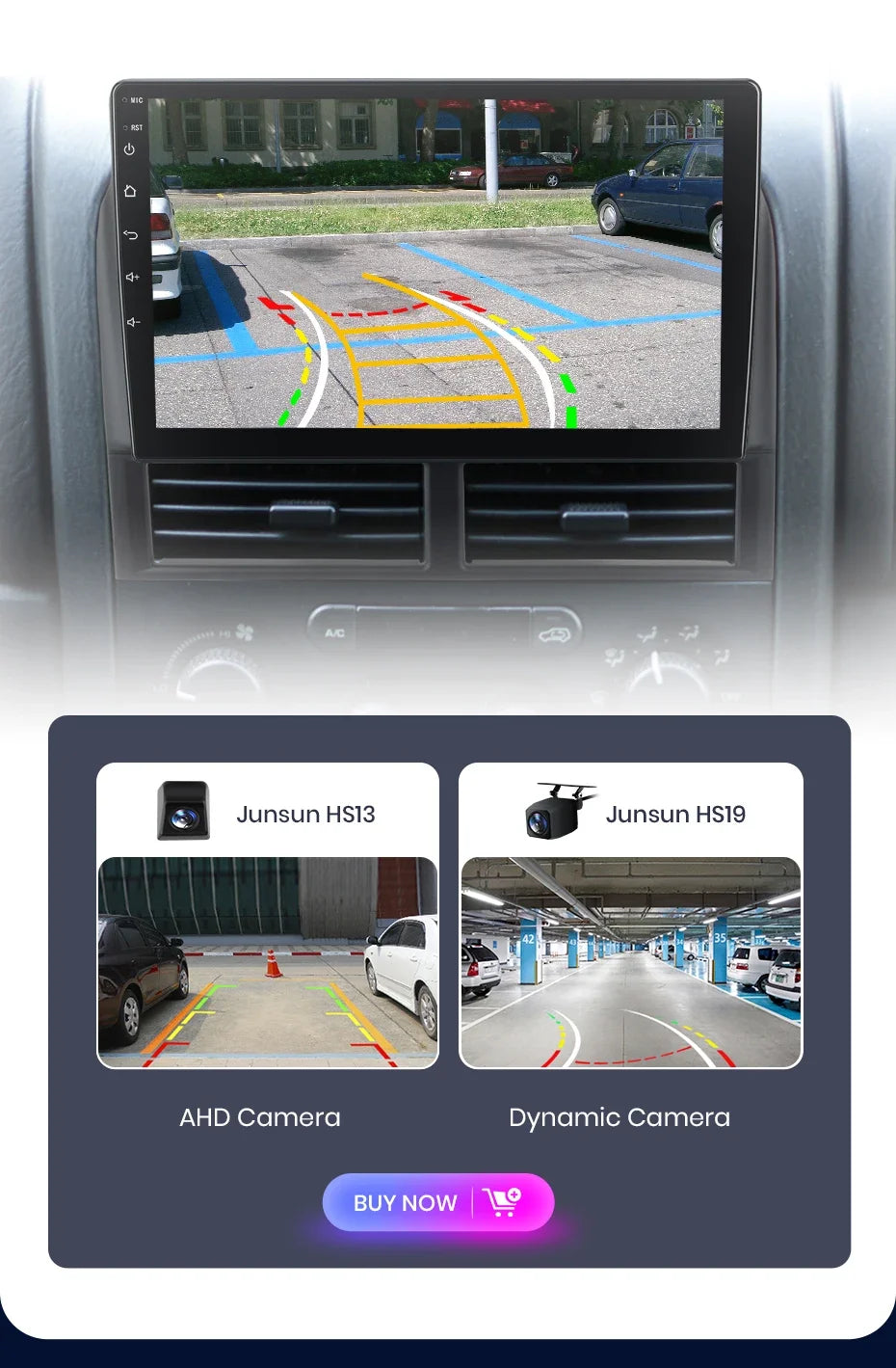 Junsun Wireless CarPlay Car Radio For Jeep Grand Cherokee II WJ 1998-2004 Android Auto RDS 4G WiFi Car Intelligent System