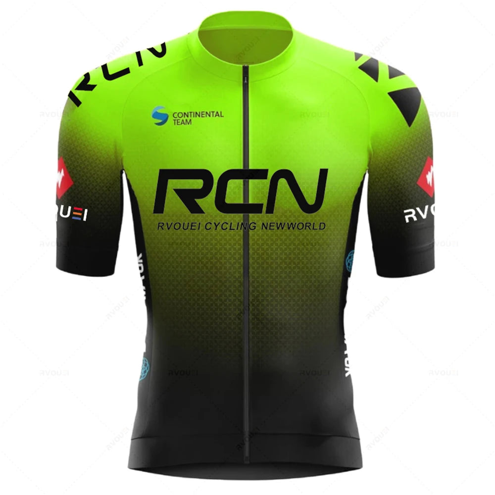 Rcn Cycling jersey Sets 2025 Men's Cycling Clothing Summer Short Sleeve MTB Bike Suit Bicycle Bike Clothes Ropa Ciclismo Hombre