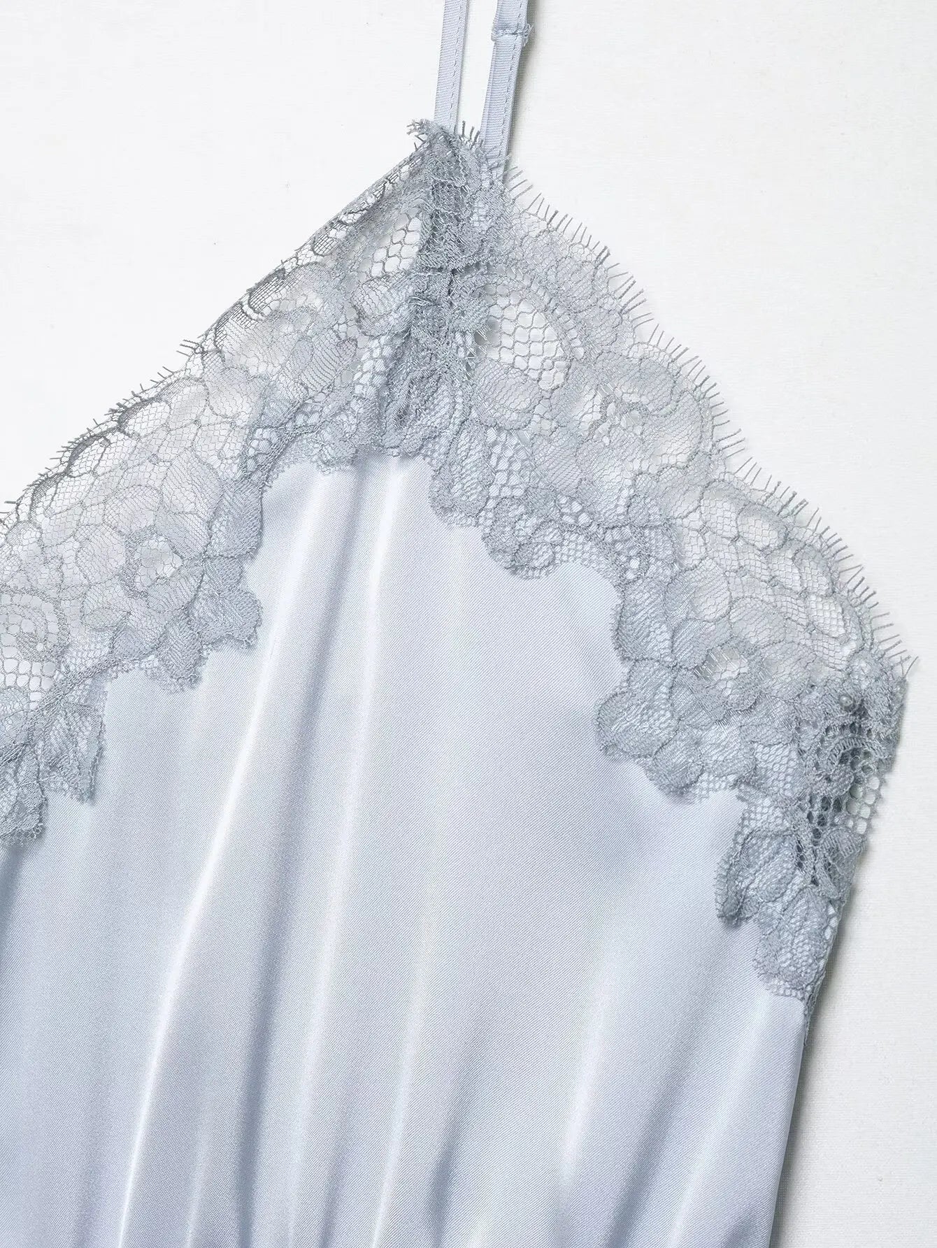 KONDALA Lady Chic Satin Strappy Top 2026 Spring Summer Romantic Holidays Lace Suspender Top Women High Street Trendy Cute Tops