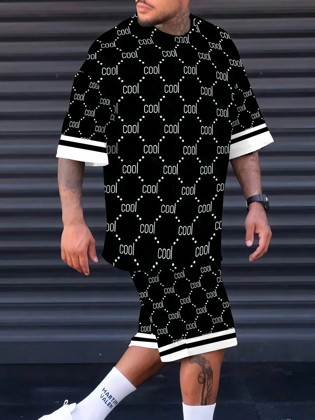 The 2025 summer new men's suit 3D series casual fashionable and trendy men's clothing