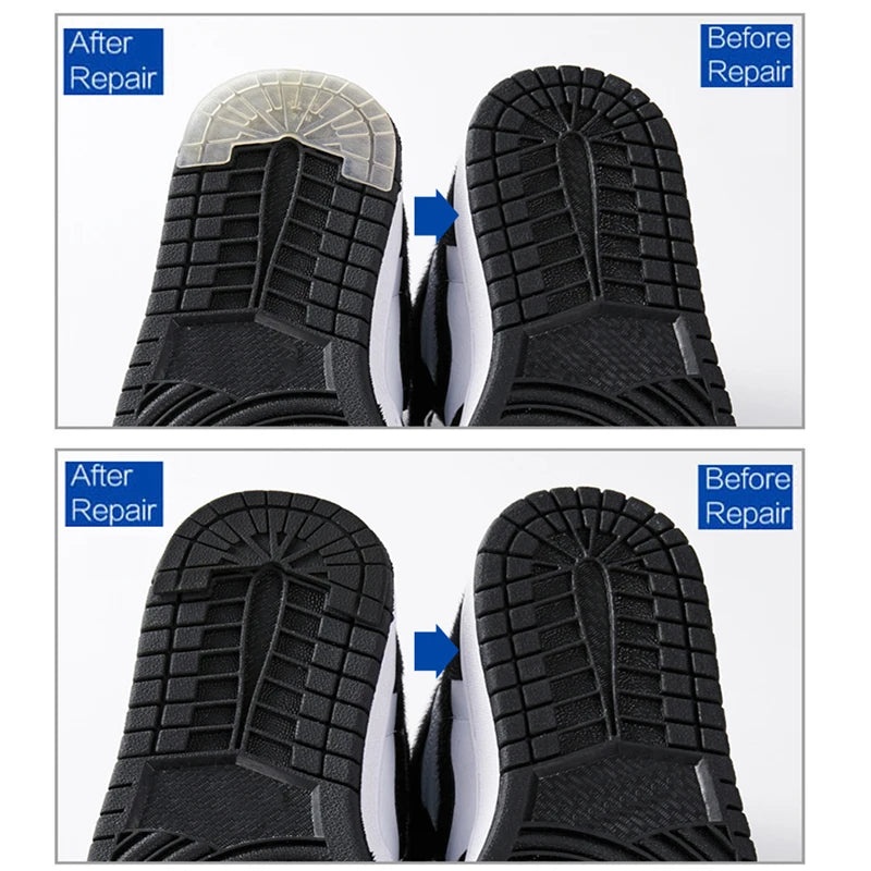 Wear-resistant Sole Protector for Sneakers Heel Outsole Rubber Sole Replacement Adhesive Insoles for Shoes Sole Repair Sticker