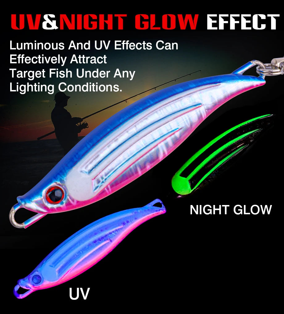 FJORD 40g 60g Metal Fishing Jig Tail Spinner Lure Spinning Sea Spoon Pike Bass New Arrivals 2025 Artificial Baits Fishing Tackle