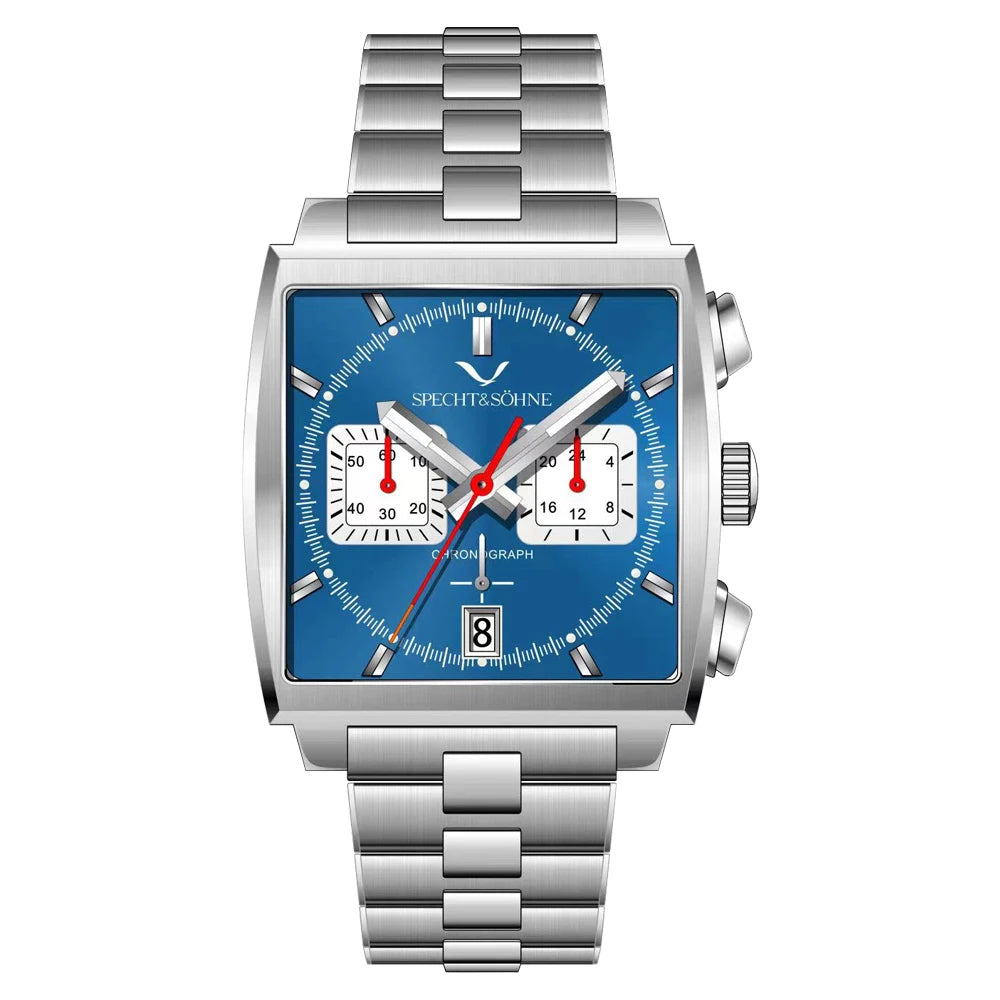 Specht & Söhne 2025 New Arrivals Hot Selling Fashion Men's Watches Stainless Steel Japan VK63 Chronograph Quartz Wristwatch