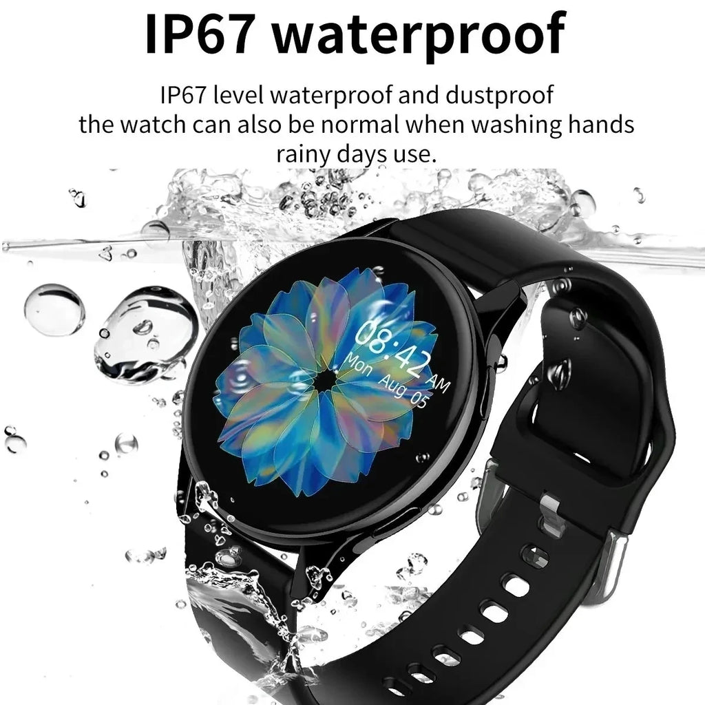LIGE New Smart Watch Wireless Charging Smartwatch Bluetooth Calls Watches Men Women Fitness Bracelet Custom Watch Face +Box 2025
