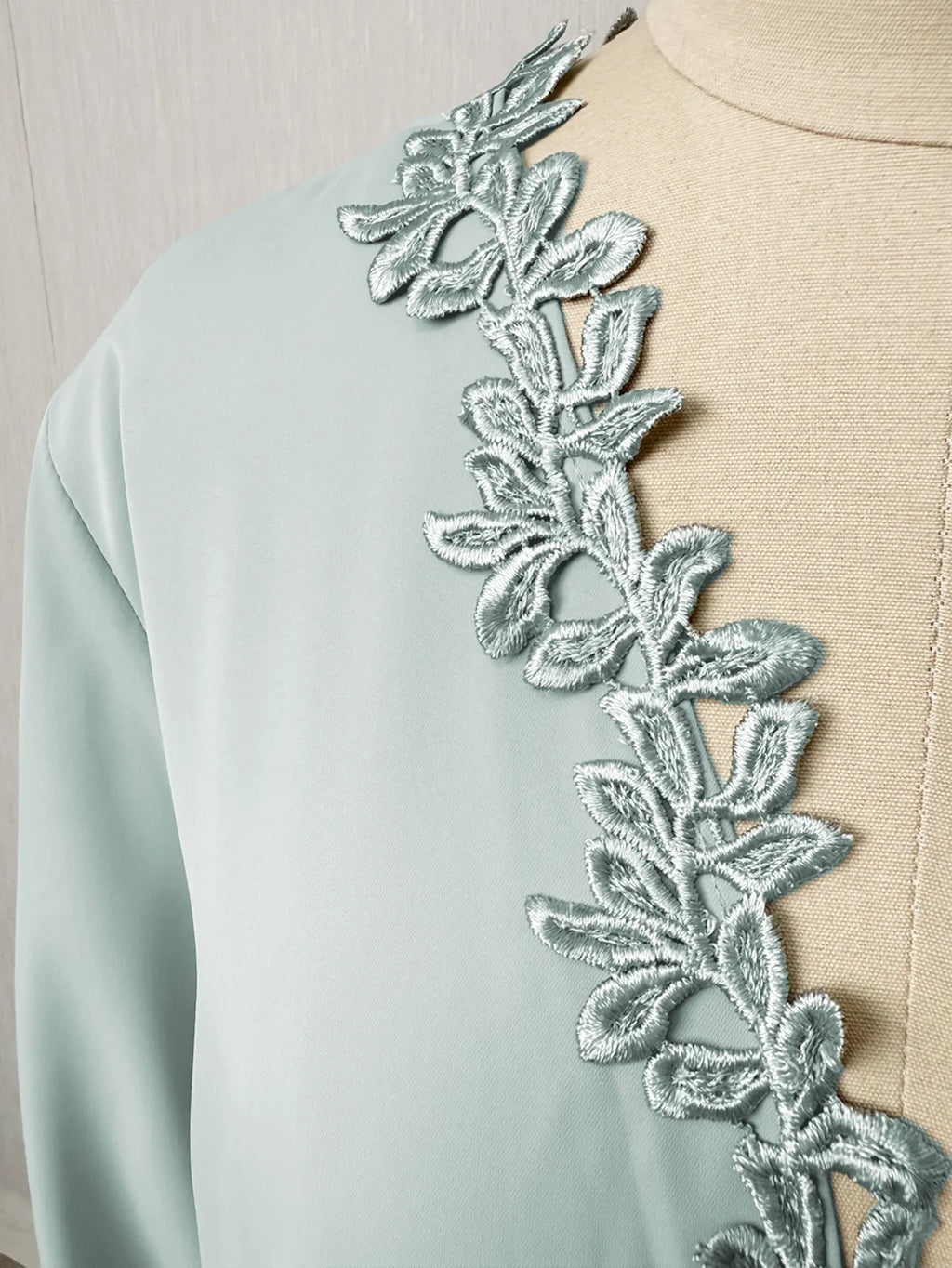 Dubai Elegant  Purple Abaya for Muslim Women - Intricately Crafted with Multicolored Embroidery Piece in Islamic Modest Fashion