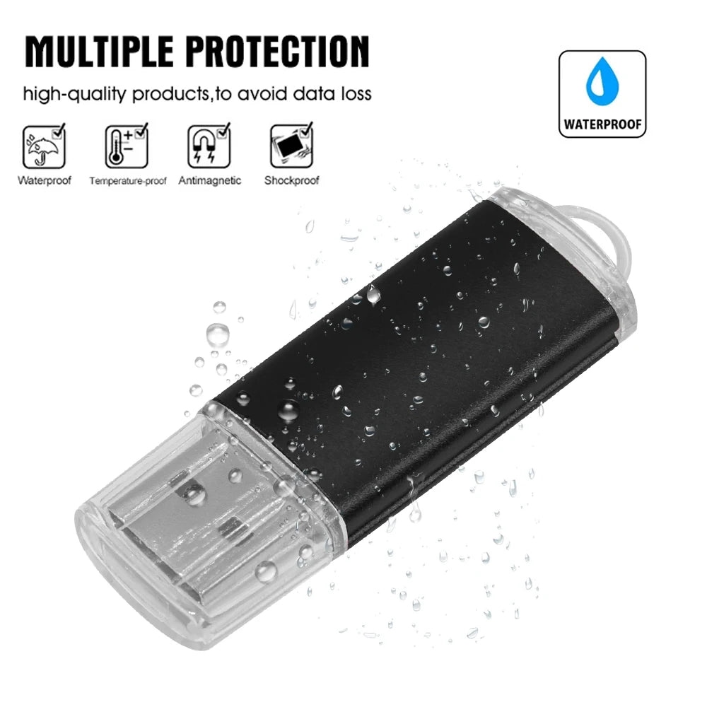 2.0 Metal Pendrive High Speed Colorful Usb Flash Drive 32gb 16gb 1gb 64gb Pen Drive Memoria Usb Photography Gifts Memory Disk
