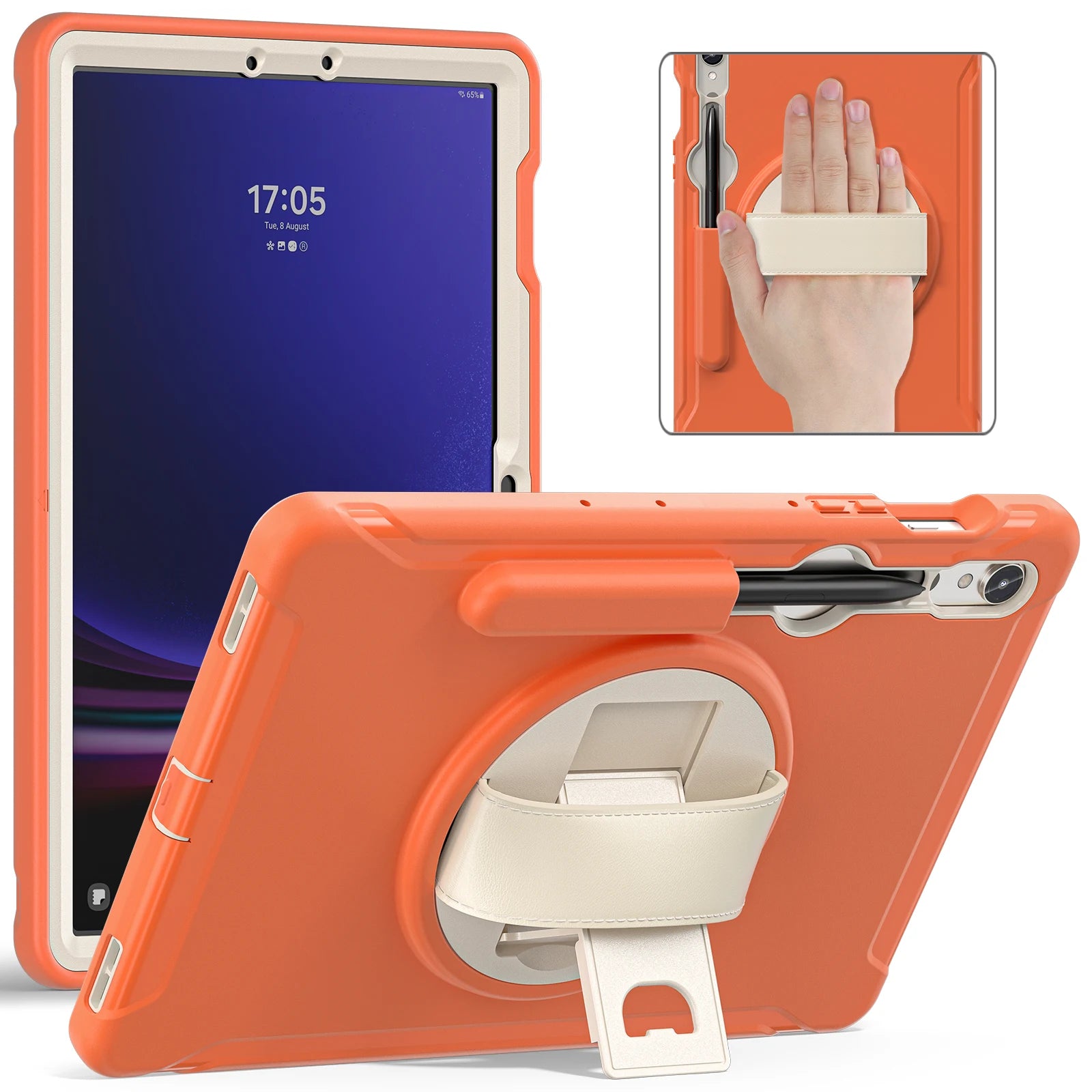 Case For Galaxy Tab S10 Lite S9 FE S8 S7 SM-X400 406 X520 526 X710 716 X510 516 700 706 T870 875 Cover For S6 10.5 2019 T860 865