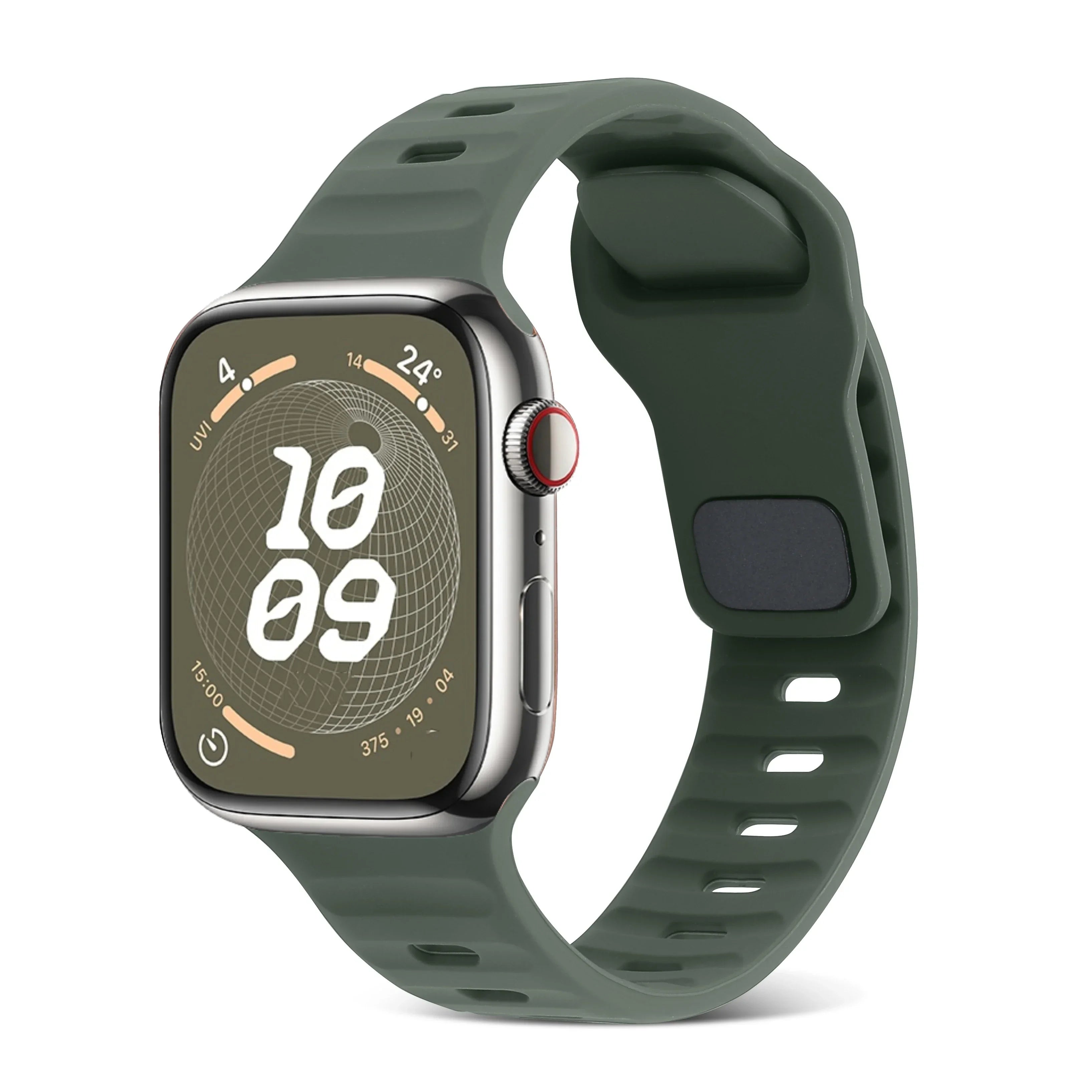 soft Silicone Strap for Apple Watch Ultra/2/3 49mm Serise 11 10 9 8 7 45mm 41mm 46mm 42mm Bracelet iWatch 6 5 4 3 Se/3 44mm 40mm