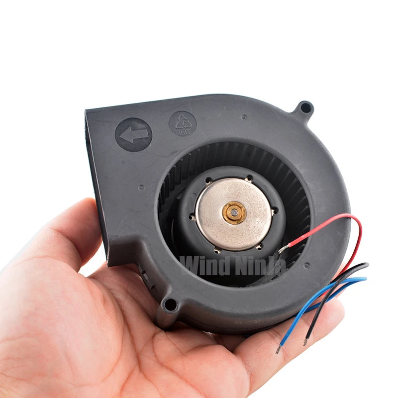 BFB1012EH 97mm High Speed Centrifugal Blower Fan DC12V 2.94A 3-Pin Cooling Turbine Fan for Heating Furnace 97x94x33mm