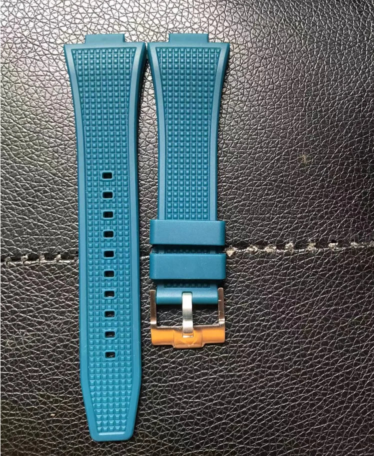 2024 New Arrivals Colorful Rubber Strap For Specht&Sohne 37MM Watch Stainless Steel Buckle Men Silicone Replace Watch Band 12mm