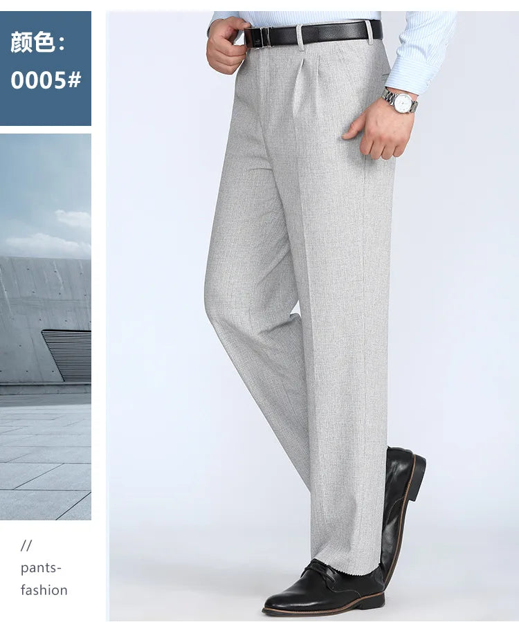 Man pants Men's clothing Pants men pantalones high waist trousers spring summer style britches streetwear casual pants office