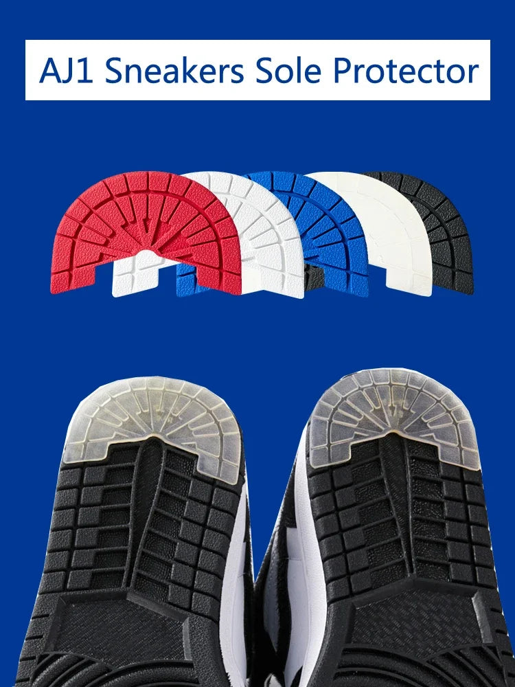 Wear-resistant Sole Protector for Sneakers Heel Outsole Rubber Sole Replacement Adhesive Insoles for Shoes Sole Repair Sticker