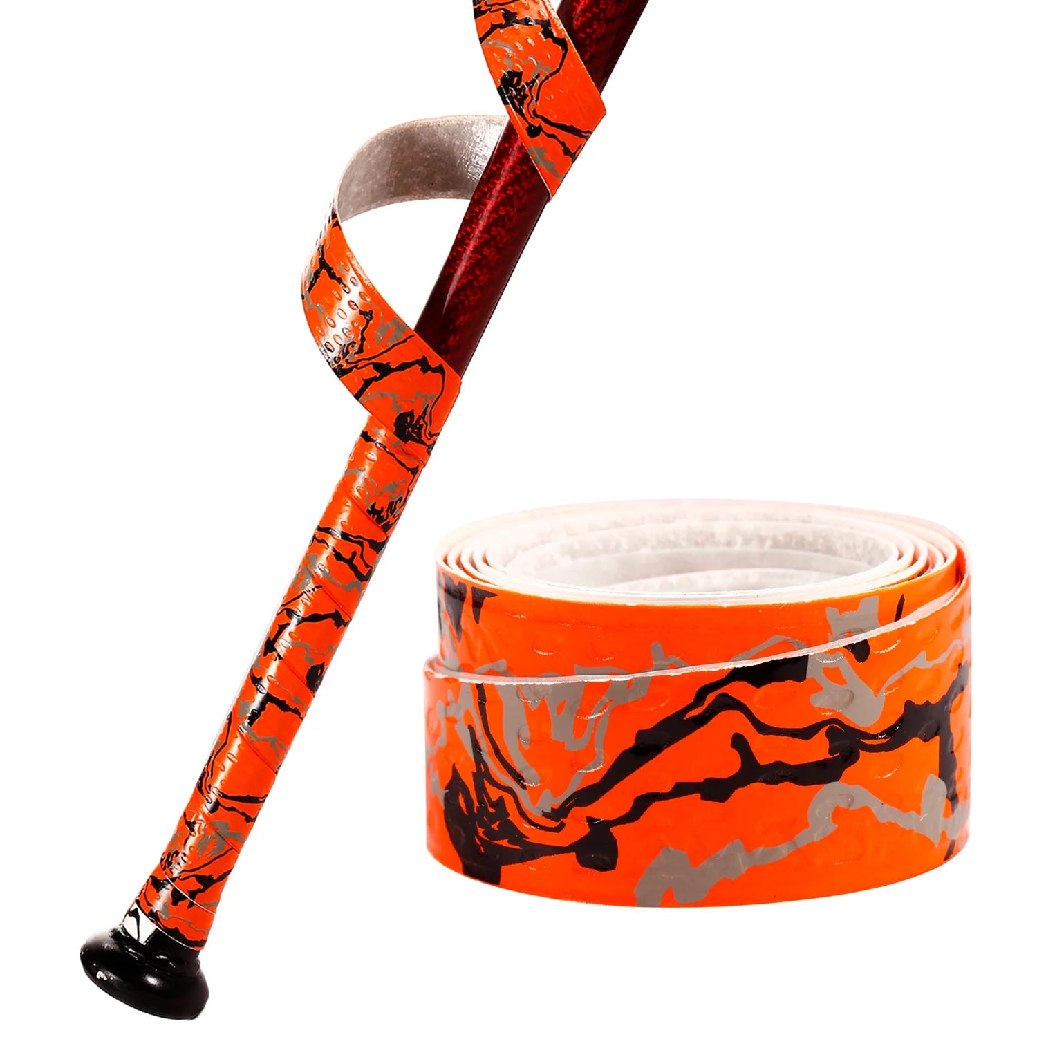 AMASPORT Baseball Bat Grip 1.1mm New Arrivals Embossed Pattern Grips for Baseball Bat Tape for Base Ball Accessories