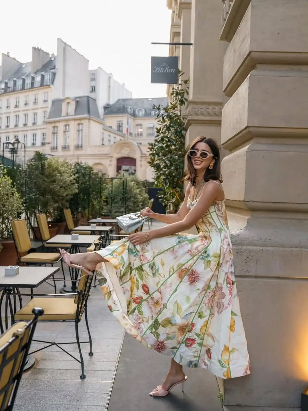 Women's Printed Sleeveless Halter Dress Waist-Closed A-Line Lady Elegant Dresses 2026 Spring Summer Fashion Female Vacation Robe
