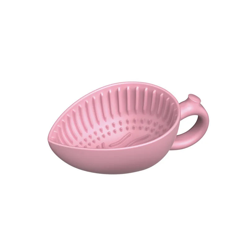 Silicone Makeup Brush Cleaner Bowl for Powder Puff Cosmetic Eyeshadow Makeup Brush Soft Silicone Folding Beauty Tools