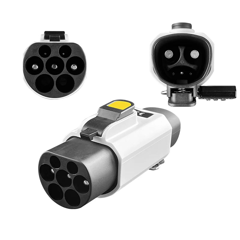 For Tesla charging station Tesl a to GBT Electric Car 250V EV Charger 32A 7KW NACS To GBT With Anti-theft lock Adapter BYD