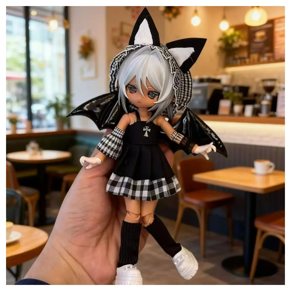 2025 New Winter Clothes 6 Points BJD Doll Dress Up Suit 30cm Doll Decorative Clothing Jacket Dress Only Clothing