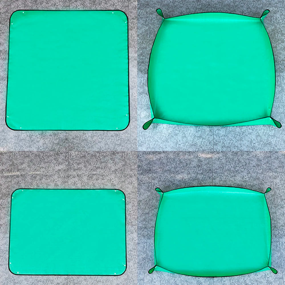 Home Gardening Soil Replacement Mat Waterproof Thickened Succulent Flower Pot Replacement Operation Floor Mat Gardening Tools