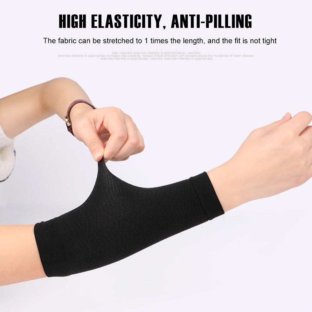 1Pair Arm sSlimming Shaper Compression Wrap Sleeve Helps Lose Arms Fat,Tone up Arm Shaping Sleeves for Women,Sports  Arm Shapers