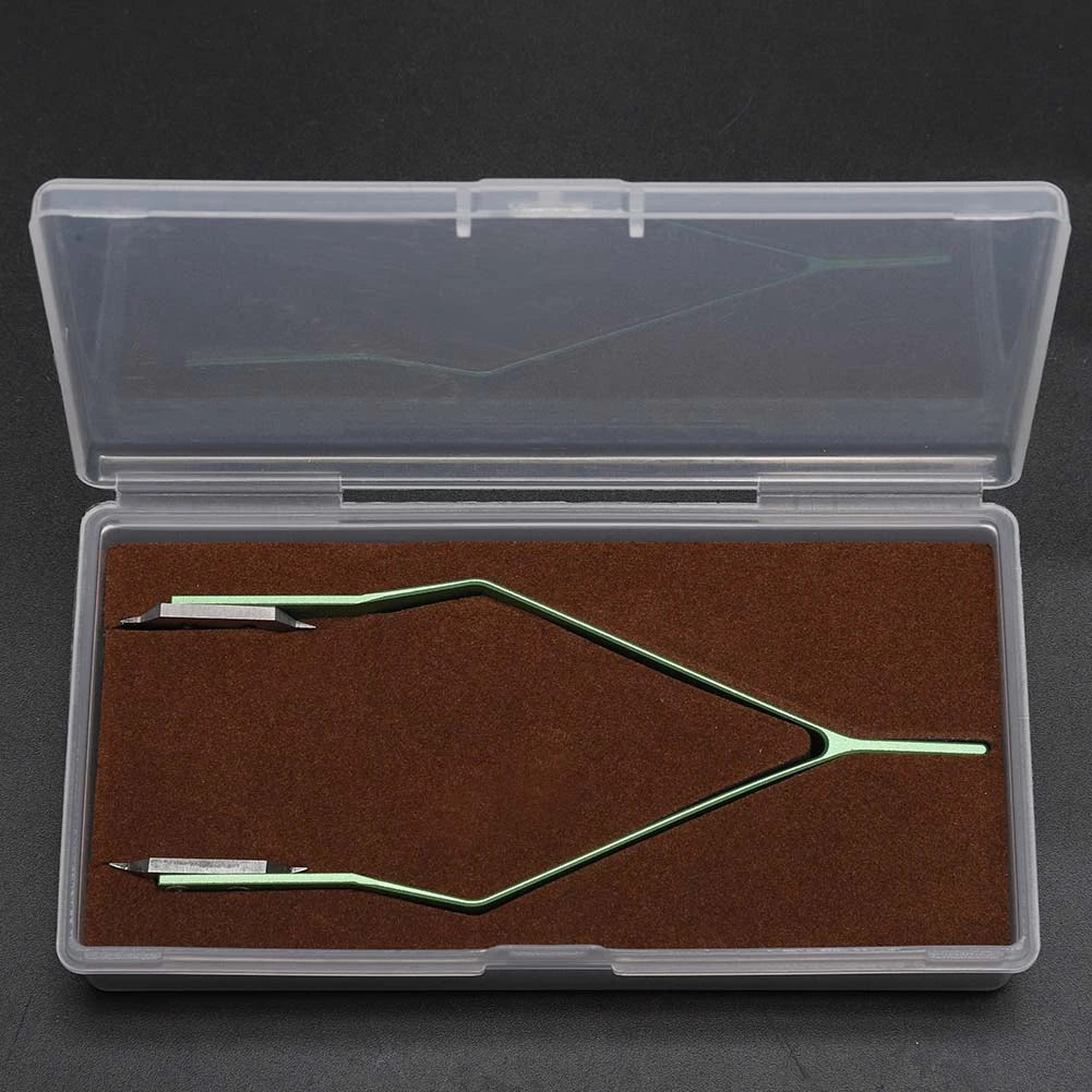 Watch Repair Tweezers V Shaped Watch Spring Bar Tweezers Metal Watch Repairing Accessory Tool Spring Bar Tweezers for Watchmaker