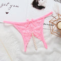 Women's panties Women's Sexy Lace Pearl G-string Panties Thongs Lingerie Open-Crotch Briefs Underwear New Arrivals Female Women'