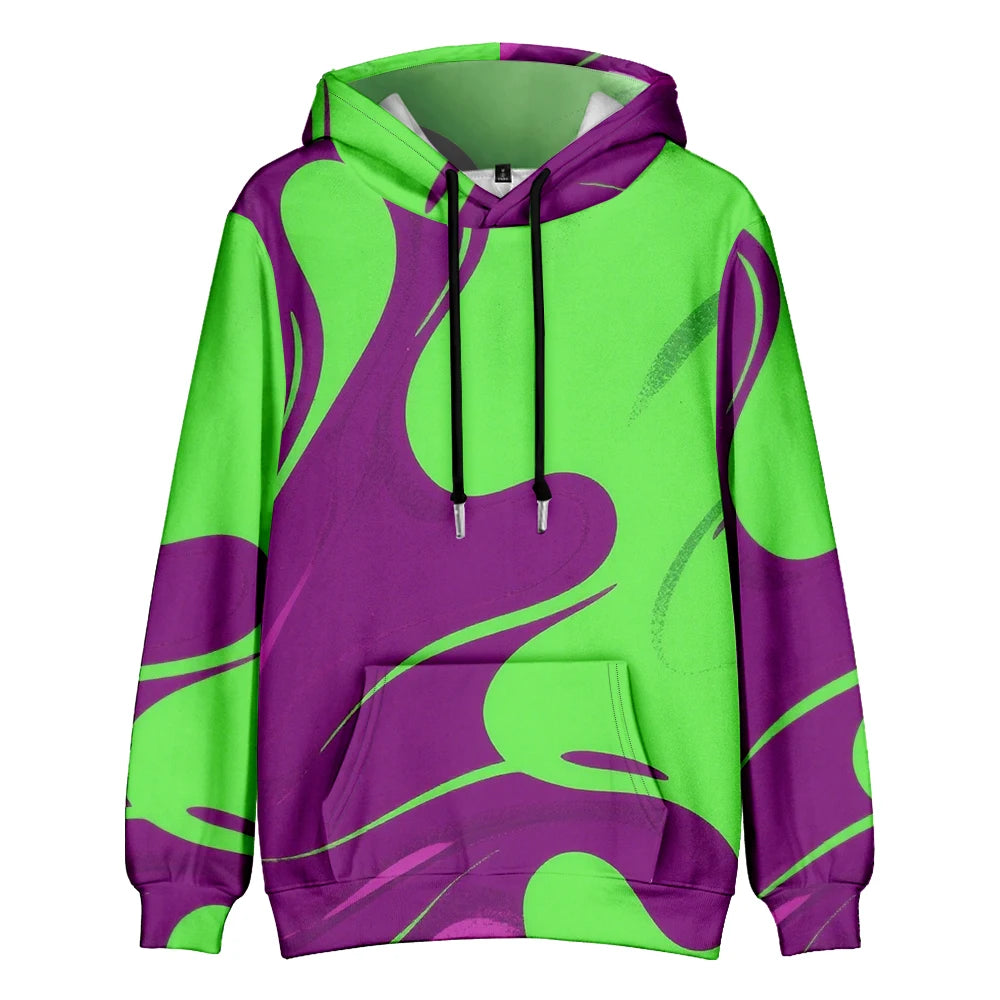 Color Block Matching Hoodies for Couples Long Sleeve Soft Unisex Winter Pullover for Theme Parks, Christmas Photos, Group Events