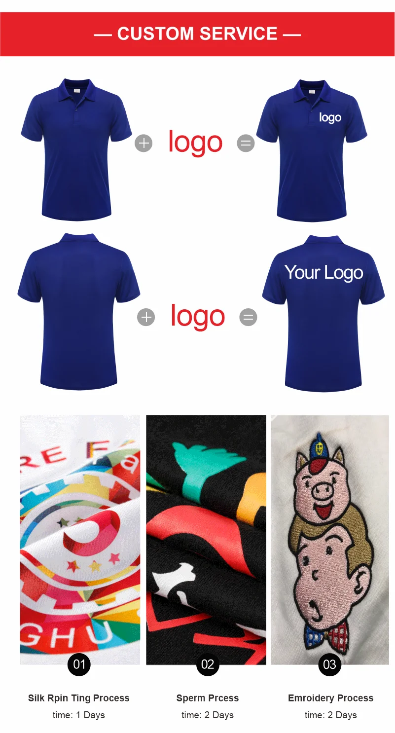 KAISING Summer Causal Polo Shirt Custom Logo Printed Text Picture Brand Embroidery Personal Design Breathable Men And WomenTops