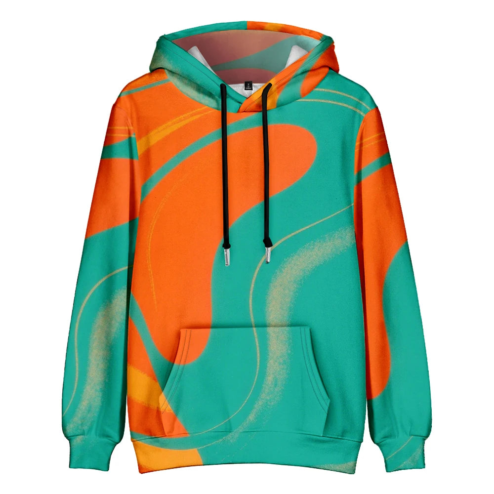 Color Block Matching Hoodies for Couples Long Sleeve Soft Unisex Winter Pullover for Theme Parks, Christmas Photos, Group Events
