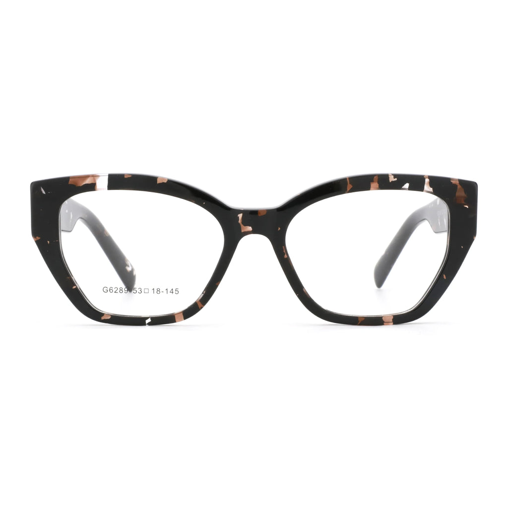 ZENOTTIC (S Size) New Arrivals Square Prescription Eyeglasses Handmade Acetate Butterfly Optical Glasses for Women