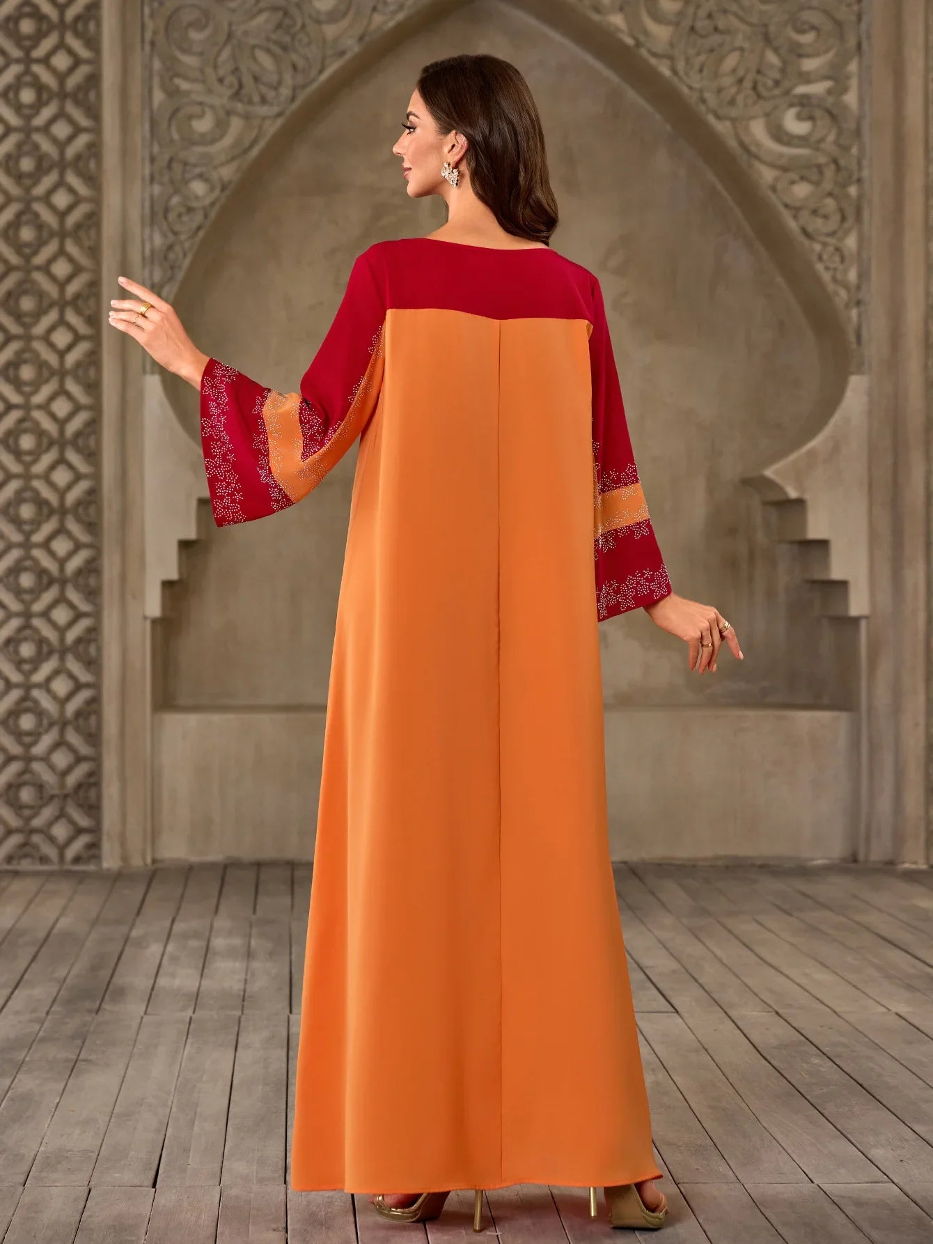 Dubai Luxury Abaya Eid Djellaba Ramadan Women Muslim Dress Turkey Kaftan Kebaya Caftan Marocain Femme Robe Islam Jalabiya Abayas