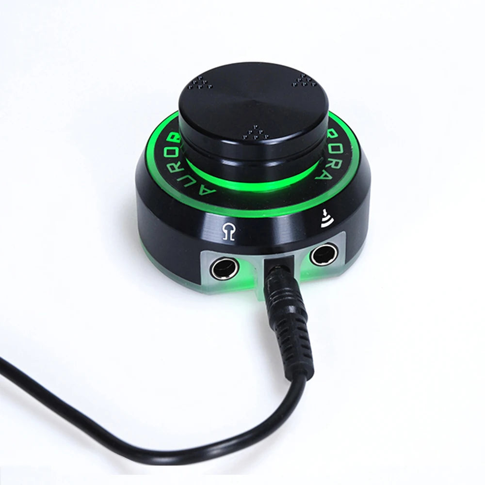 Professional Mini AURORA LCD Tattoo Power Supply With Adaptor for Coil & Rotary Tattoo Gun Machines