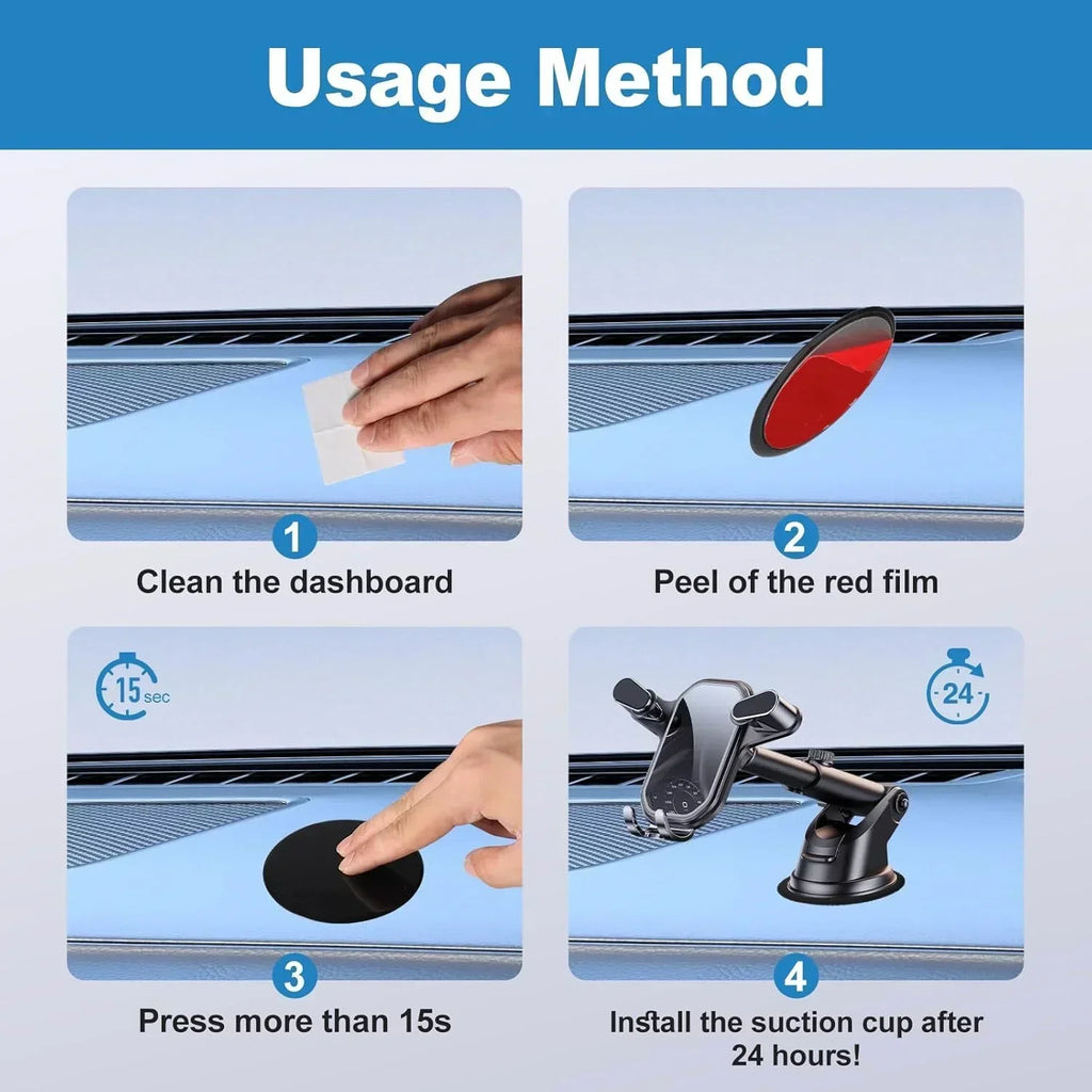 Mobile Phone Sticker Car Suction Cup Adhesive Sticker Disc Pad Base for GPS Mobile Phone Stand Bracket Holder Camera Stand Mount