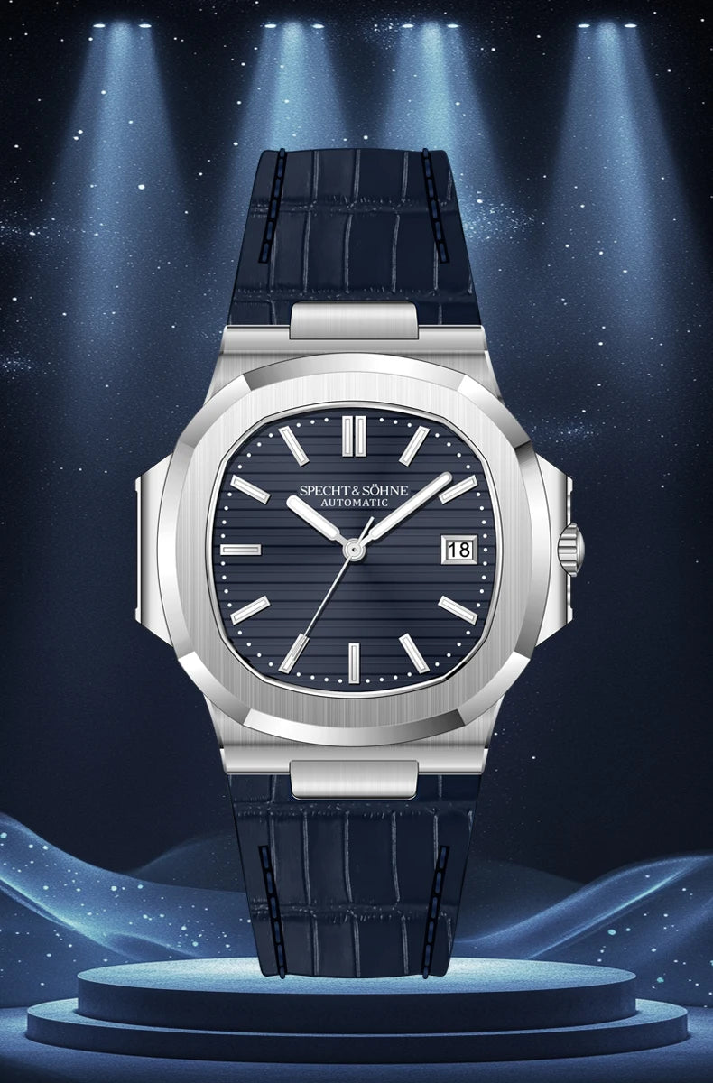 New Arrivals Specht & Söhne Mens Watches Classic Watch Automatic Watch Rose Gold Stainless Steel Relogio Masculino Waterproof