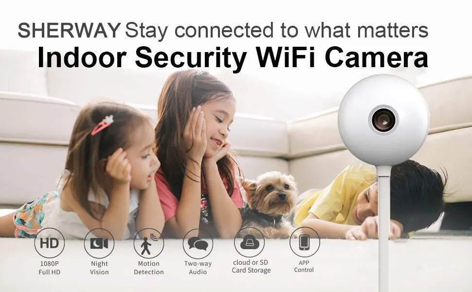 Tuya Smart USB Light Bulb Mini Wifi Camera Indoor 2K 5MP Security Camera for Baby Monitor Auto Tracking Wireless IP Surveillance