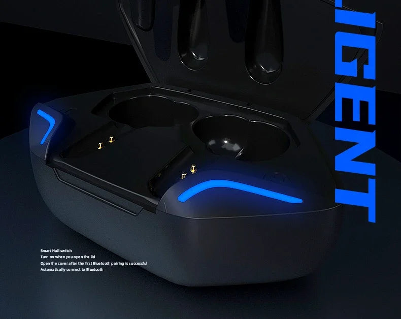 G11 Bluetooth Headphones Gaming Wireless Bluetooth Headset Earphone Bluetooth Earbuds HIFI With Mic Charging Box Free Shipping