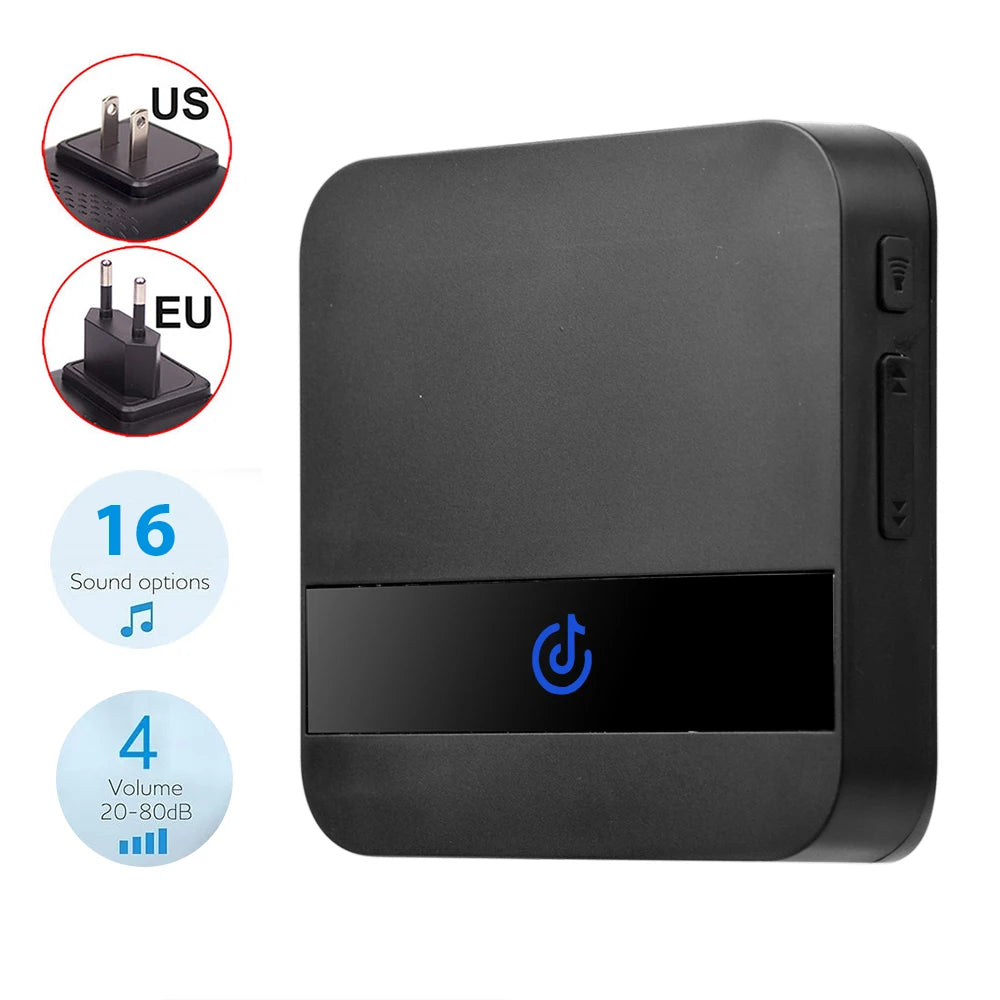 ALARMEST AC 110-220V RF 433Mhz Smart Indoor Doorbell Wireless WiFi By Bell Ring for Video Doorphone