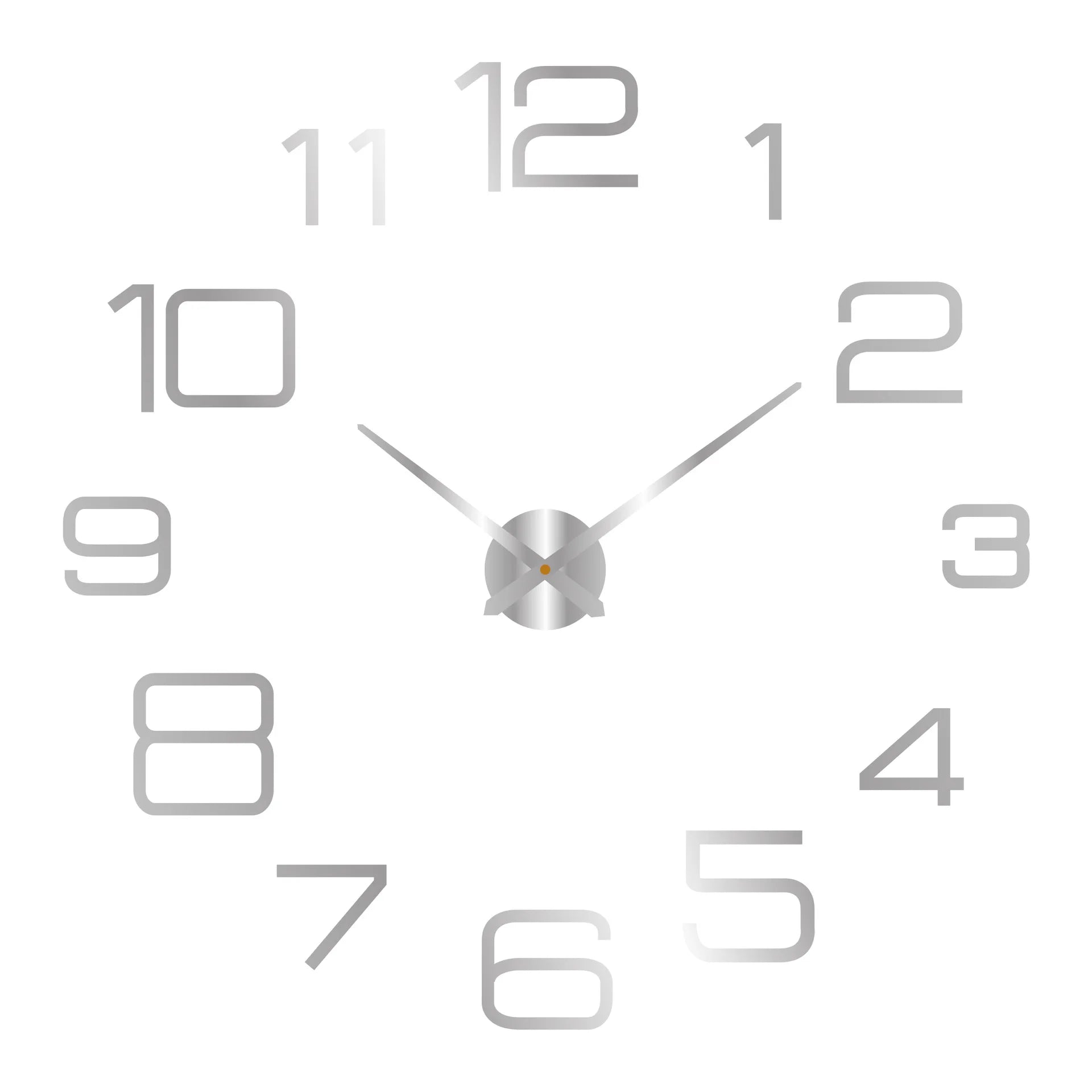 2023 Modern Design Large Wall Clock 3D DIY Quartz Clocks Fashion Watches Acrylic Mirror Stickers Living Room Home Decor Horloge