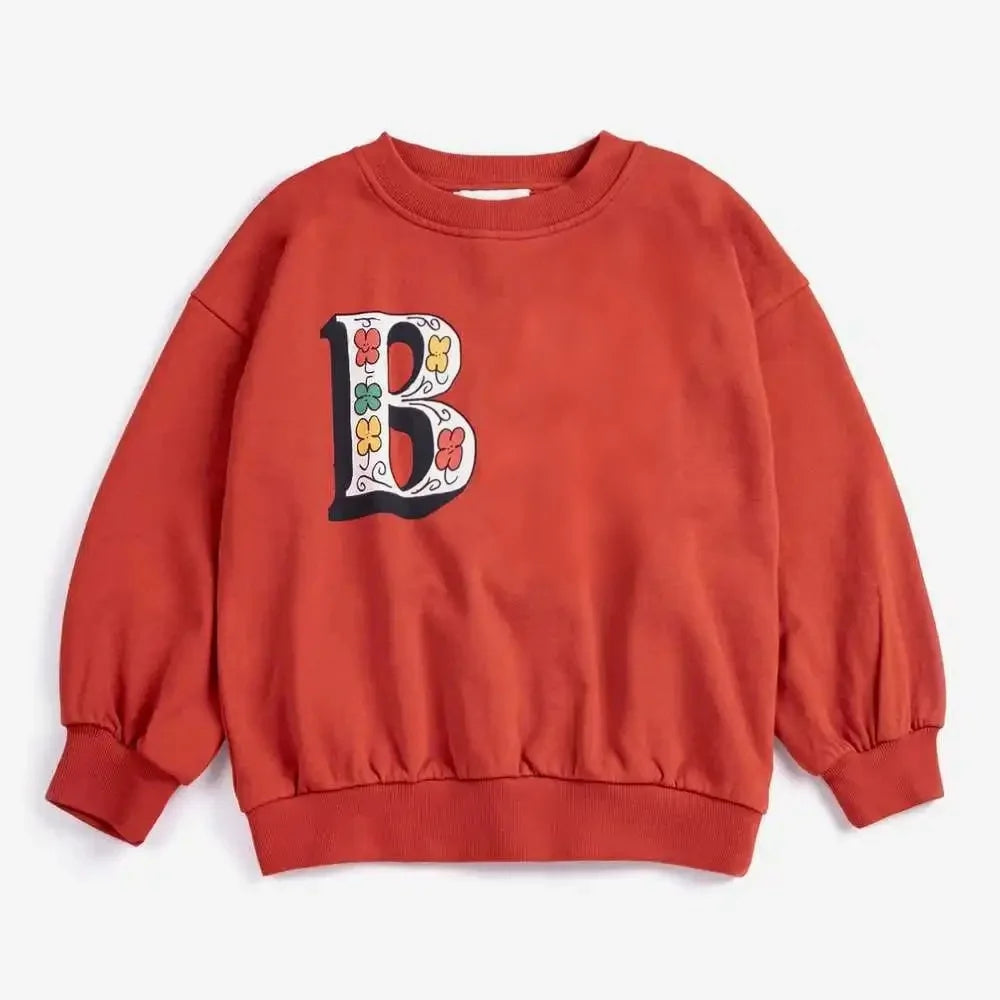 Kids' Sweatshirts 2026 Spring New Arrivals Cartoon Fashion Oversized Boys' Girls' Hoodies Cotton Cute Children's Hooded Jackets