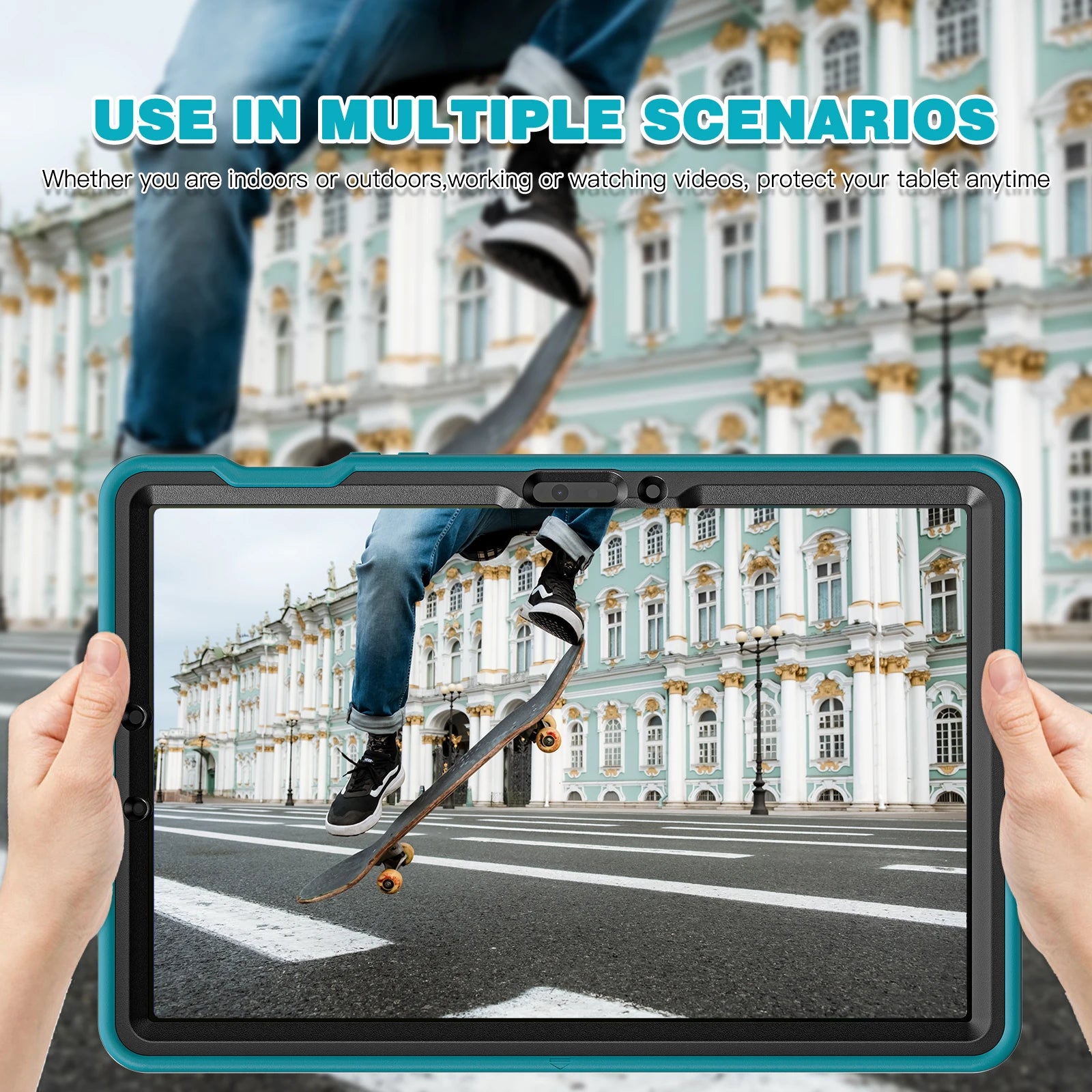 Case For Galaxy Tab S10 Lite S9 FE S8 S7 SM-X400 406 X520 526 X710 716 X510 516 700 706 T870 875 Cover For S6 10.5 2019 T860 865