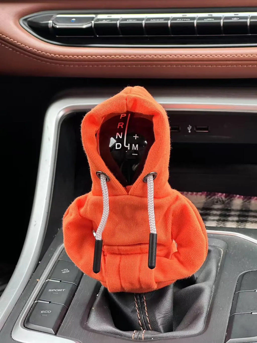 Car Gear Shift Hoodie Cover Shift Cover Gear Handle Decoration Fits Manual Automatic Universal Car Shift Lever Interior Decor