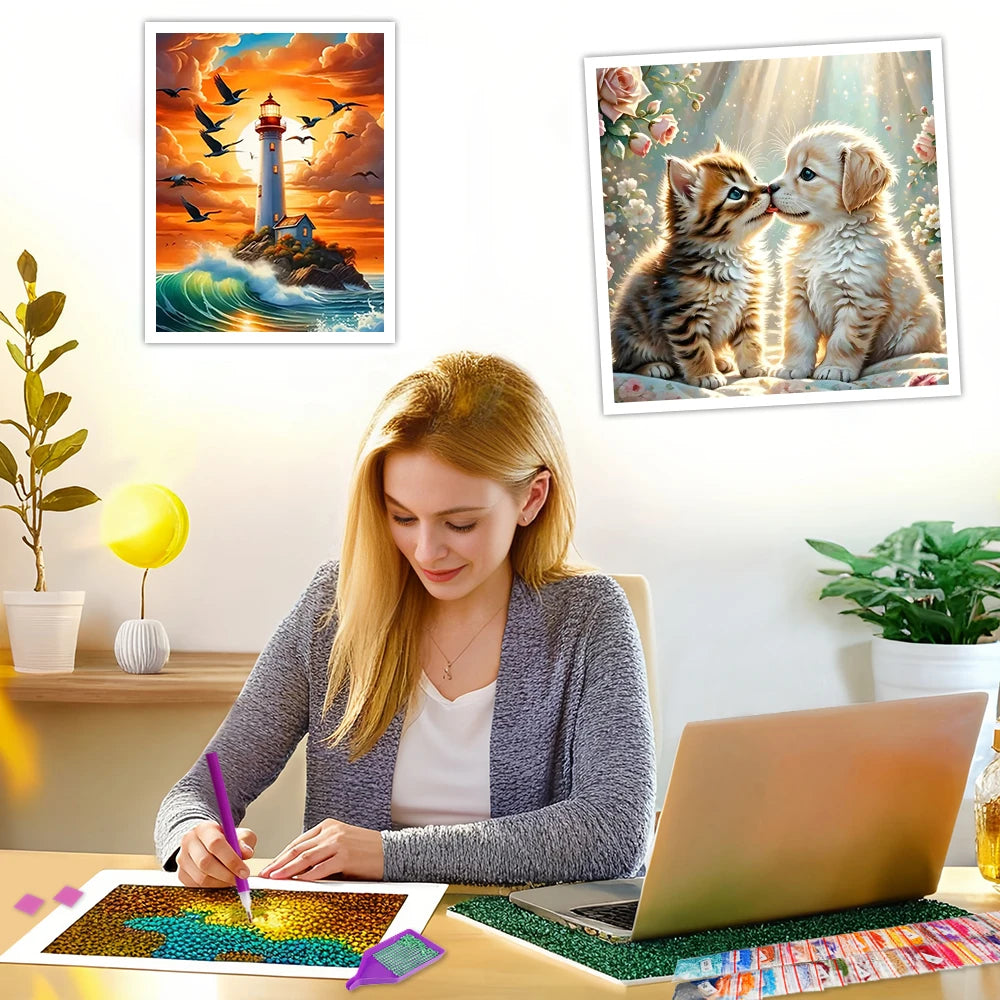 Frameless, DIY 5D Diamond Painting Butterfly Full Drill Mosaic Animal Crafts Art Supplies Embroidery New Arrivals Home Decoratio